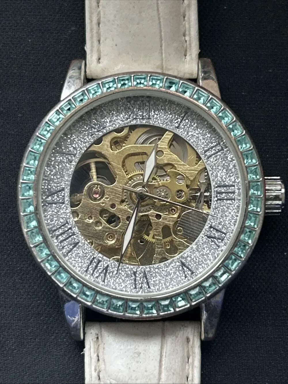 Silver Tone Automatic Women’s Watch